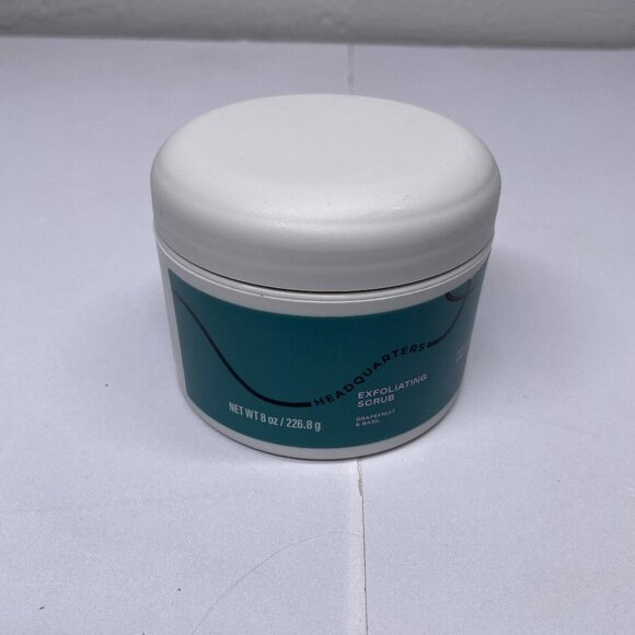 Headquarters Exfoliating Scrub Scalp Hair for Oily Scalp Grapefruit Basil 8oz - Picture 1 of 6